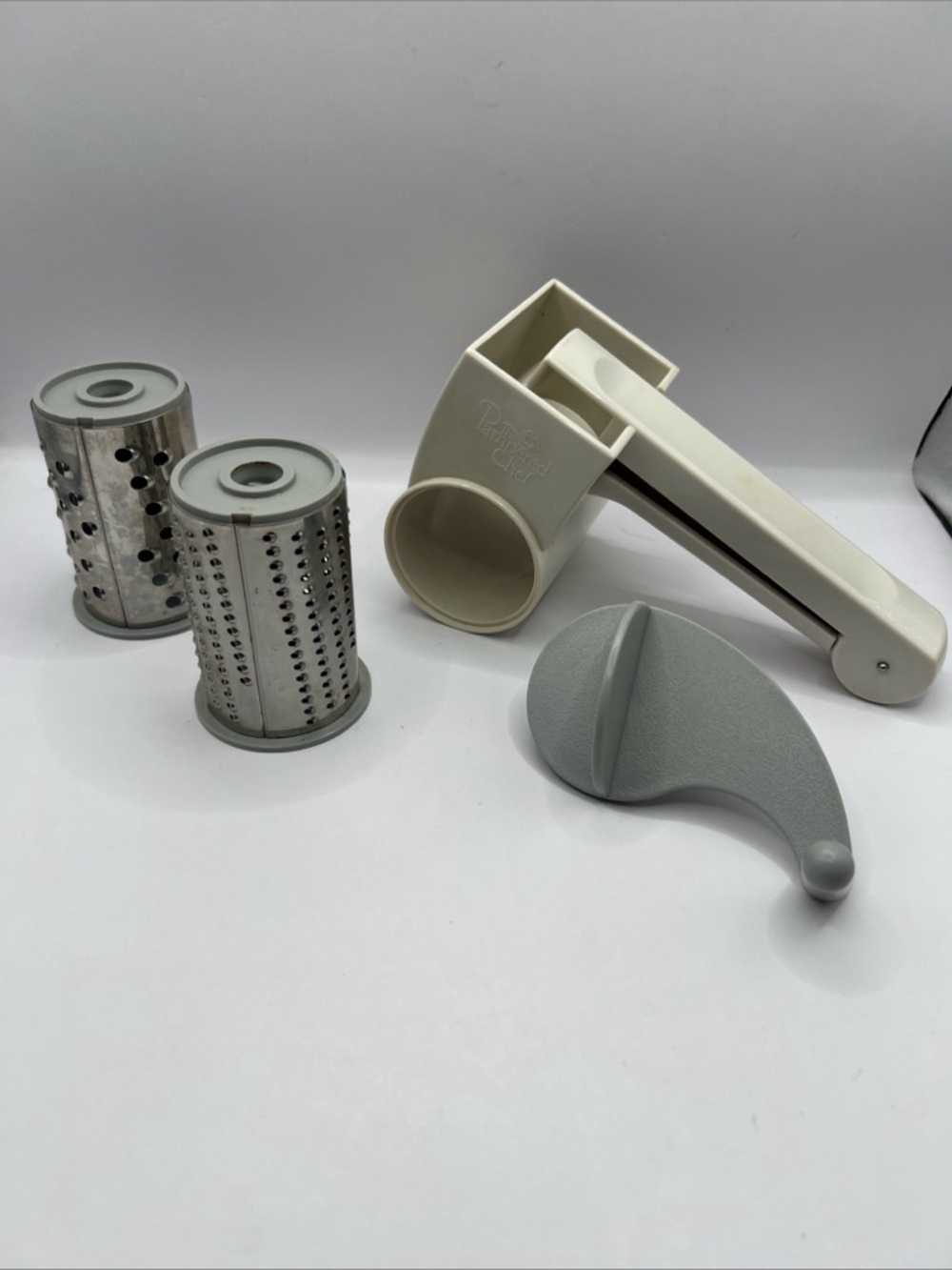 Pampered Chef Rotary Grater with Two Blades